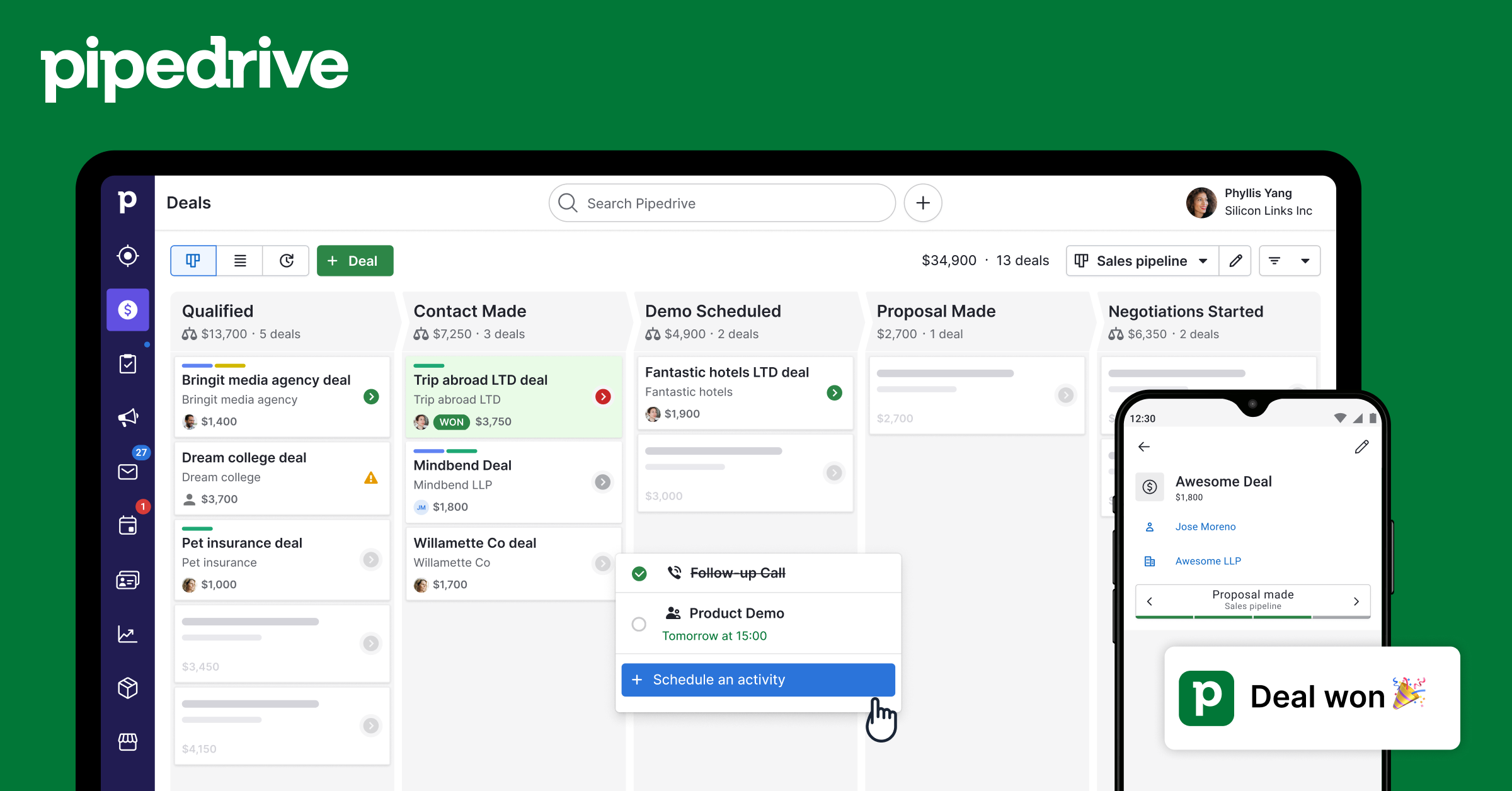 Pipedrive product